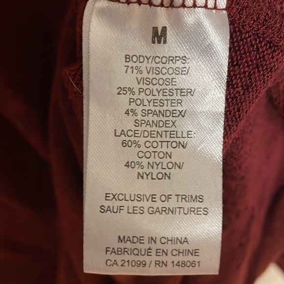 Ardene Lace Trim Top - Picture 4 of 4